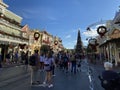 Photo Magic Kingdom Disney World Orlando Florida circa December 2019