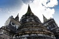 An another Photo of the main temple of Wat Phra Si Sanphet in gorgeous view.