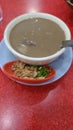 Photo of Makassar\'s signature beef soup called Sop Saudara Royalty Free Stock Photo