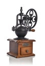 Photo of an manual antique coffee grinder Royalty Free Stock Photo