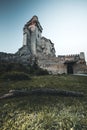 Photo of medieval castle in Austria burg lichtenstein Royalty Free Stock Photo