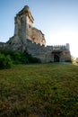 Photo of medieval castle in Austria burg lichtenstein Royalty Free Stock Photo