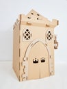 Photo of medieval decorations made of cardboards Royalty Free Stock Photo