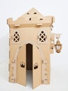 Photo of medieval decorations made of cardboards Royalty Free Stock Photo