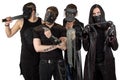 Photo of the metal band with chain Royalty Free Stock Photo