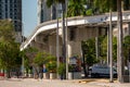 Photo Miami Metrorail Biscayne Boulevard Bayfront Park platform