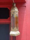 photo of a Middle eastern lantern. Royalty Free Stock Photo