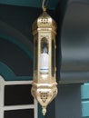photo of a Middle eastern lantern. Royalty Free Stock Photo