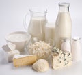 Photo of milk products.