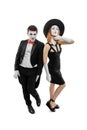 Photo of mime couple