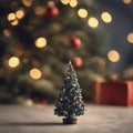Photo of Mini Christmas Tree With Ornaments on It