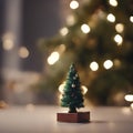 Photo of Mini Christmas Tree With Ornaments on It