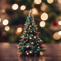 Photo of Mini Christmas Tree With Ornaments on It