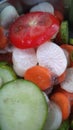 Photo of mix vegetable sled Royalty Free Stock Photo