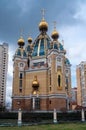 Modern Orthodox Church on Obolon in Kyiv