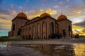 Photo of a mosque in the afternoon Royalty Free Stock Photo