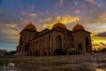 Photo of a mosque in the afternoon Royalty Free Stock Photo