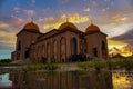 Photo of a mosque in the afternoon Royalty Free Stock Photo