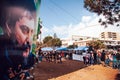 Photo of Moussa Al Sadr beside Lebanon Civil Protest