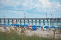 Photo of the Myrtle Beach fishing pier South Carolina USA Royalty Free Stock Photo