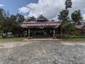 photo of the natural tourism lobby, lamin bangkirain, east kalimantan, indonesia