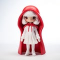 Hannah: A Monochromatic Depth Vinyl Toy With Red Riding Hood