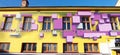 Photo of a nice colorful building