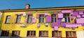 Photo of a nice colorful building