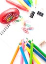 Photo of office and student gear Royalty Free Stock Photo