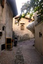 Photo of old cozy european street