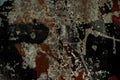 Photo of an old cracked paint wall Royalty Free Stock Photo