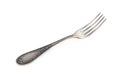 Photo of old silver fork Royalty Free Stock Photo