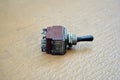 Photo of old toggle switch