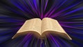 Open holy bible read gods word pray prayer peace parables