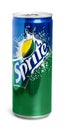 Photo of a 12 ounce can of Sprite. Produced by the