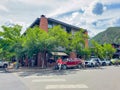 Photo of an outdoor scene Summertime in Aspen Colorado