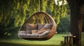 A Photo of a Outdoor Swing Chair