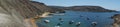 Photo panorama. Nice view of Qarraba Bay and Snorkeling point mountainous landscape. Snorkeling point, Unnamed Road, Mgarr, Malta