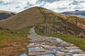 Kinder Scout trail seen from Mam Tor