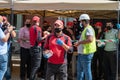 Photo of people helping after the beirut port explosion 04-08-2020