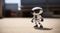 Stylish Animated Figurine With Sunglasses - Fujifilm Pro 800z Inspired Royalty Free Stock Photo