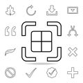 photo perspective icon. Detailed set of simple icons. Premium graphic design. One of the collection icons for websites, web design Royalty Free Stock Photo