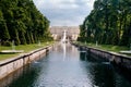 Photo of Peter 1 Palace in Peterhof in summer