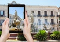 Photo of Piazza Archimede in Syracuse, Italy Royalty Free Stock Photo