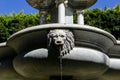 Photo Picture Image of marble water fountain faucet lion Royalty Free Stock Photo