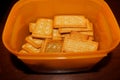 Photo of a pile of delicious sweet crackers