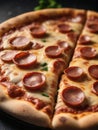 Photo Of Pizza. Generative AI