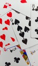 Photo of playing cards, photos of brain teasers