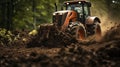 A Photo of a Plow Turning the Soil