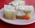 Pork Aspic, a Traditional Romanian Recipe Royalty Free Stock Photo